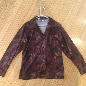 Vintage Polyester Disco shirt